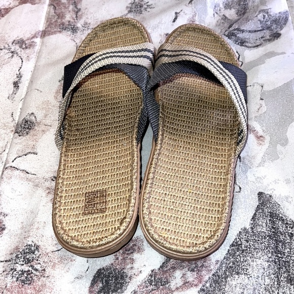 Tuscom women’s Anti-Slip Linen open toes size 8 - Picture 2 of 3